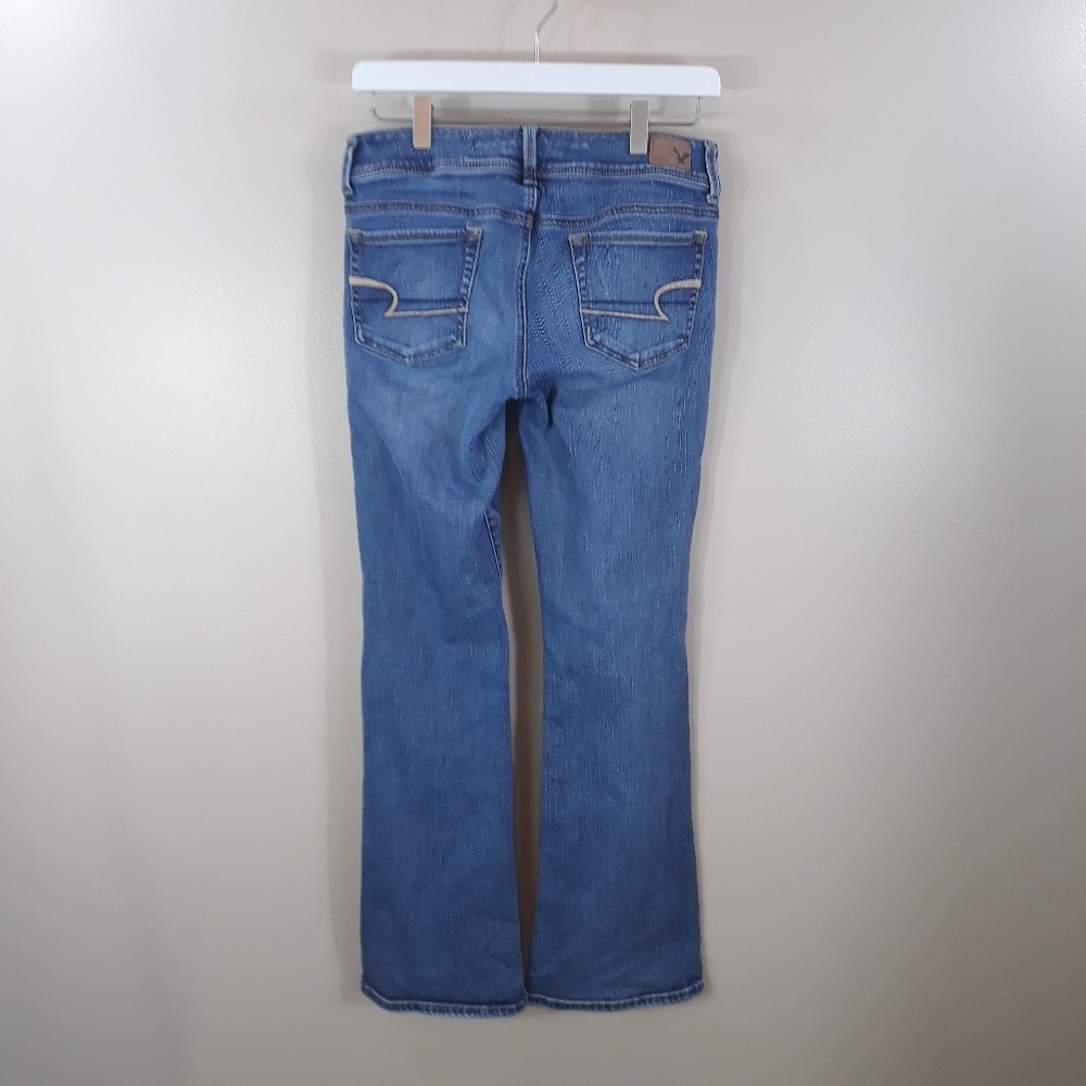 American Eagle Kick Boot Super Stretch Jean's size